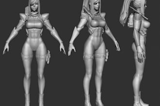 rig, fix, convert vrchat,threejs glb,3davatar for talkinghead, cc4, cc5, iclone