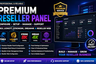 do reseller panel, trex, lion ott, strong8k, dream 4k, reseller web, mega ott,