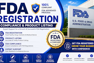 help with fda registration fda approval compliance product listing import permit