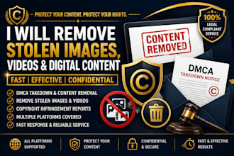 remove stolen images videos and digital content