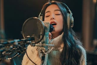 be your female singer, songwriter in english and in french