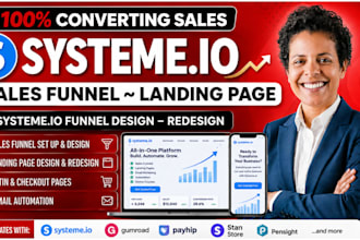 create systeme io sales funnel systeme io landing page systeme io website expert