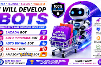 lazada bot, auto purchase bot, auto buying bot, target bot, amazon pokémon bot