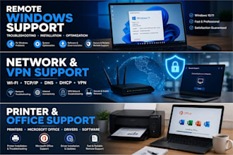 remotely troubleshoot and fix windows PC problems