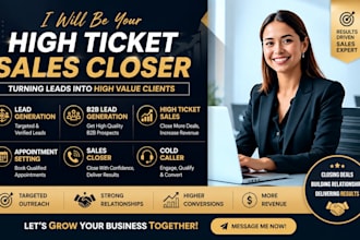 be your commission sales closer representative salesperson