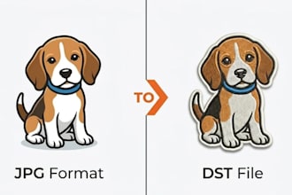 digitize your logo into dst pes vp3 jef exp embroidery files