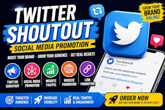 promote website , twitter shoutout,70m USA UK audience