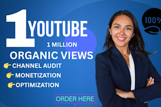 promote youtube channel video seo to UK USA 1 million views