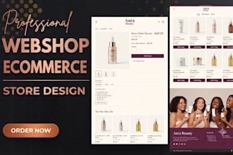 design webshop ecommerce store design on woocommerce wordpress shopify