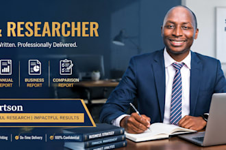 write a well researched white paper, report or company profile