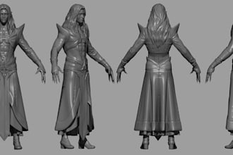 retopologize optimize clean uv map and texture your 3d model