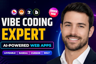 build vibe coding replit lovable dev base44 and supabase vercel ai web app volt