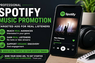 professional spotify music promotion
