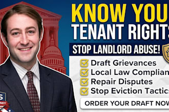 prepare a tenant rights complaint and landlord grievance document