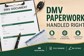 do dvm lost title, duplicate title, and duplicate registration