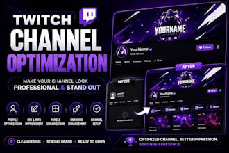 optimize your twitch channel for better branding