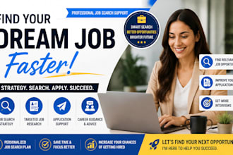help you find job opportunities and optimize your job search strategy