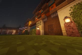build a minecraft server lobby for you