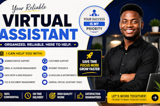 be your personal virtual assistant do multitasking virtual assistant task