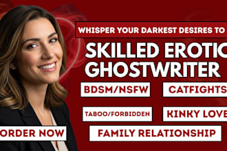 ghostwrite hot nsfw fanfiction erotic novel, bdsm,kinky,catfight wrestling