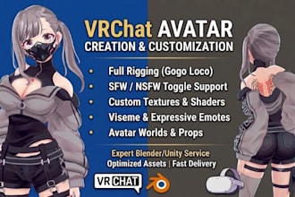 custom vrchat avatar, vrc avatar, furry nsfw avatar, vrc character, anime