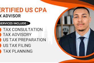 do california CPA tax consulation ,tax preparation and us tax planning as cpa