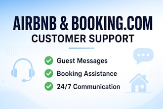 provide airbnb bookingcom vacation rental customer support
