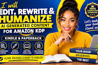 do 100 percent humanize ai content,rewrite, optimize and cite ai written content