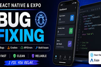fix bugs in your react native expo app