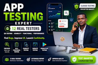 do app testing with 12 testers for google play closed testing