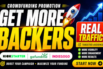 generate active backers and donors list for kickstarter gofundme crowdfunding
