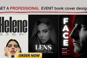design a fantasy, fiction, or dark romance book, ebook cover design
