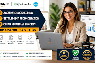 do amazon fba bookkeeping, settlement reconciliation and accounting
