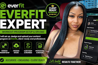 upload and setup trainerize app or everfit