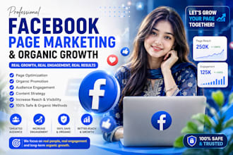 do facebook page marketing and organic growth