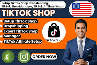 setup tik tok shop dropshipping, tiktok shop manager, tiktok affiliate setup