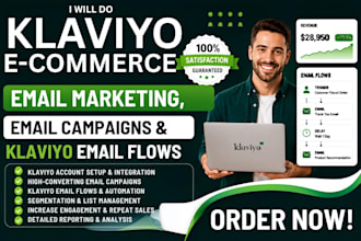 do klaviyo ecommerce email marketing, email campaigns and klaviyo email flows