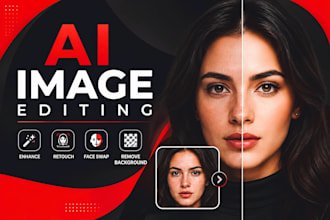 do pro ai image editing, photo retouching and face swap