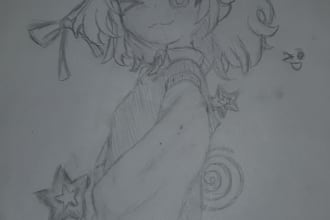 draw traditional pencil art portrait especially character