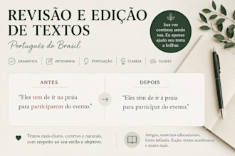 proofread and edit your portuguese text