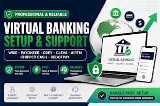 provide professional virtual banking setup and support