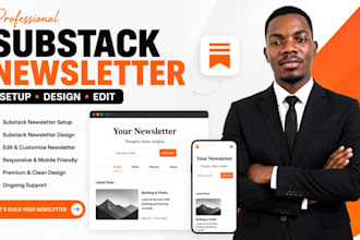 setup substack newsletter do substack newsletter design edit substack newsletter