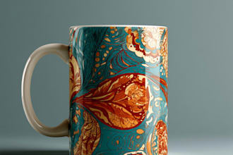 design awesome custom mug design