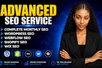 do complete monthly seo service aeo geo to boost traffic and rank on google