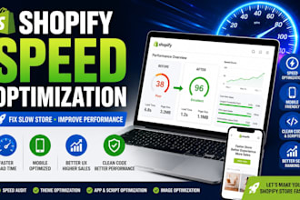 speed up shopify store and fix shopify speed issues