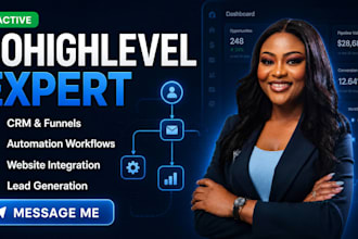 gohighlevel expert for ghl automation sales funnel website