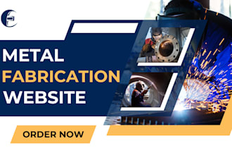build a metal fabrication website that turn custom project into quote request