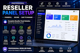 install reseller panel and configure vps, strong 8k, dream 4k, trex