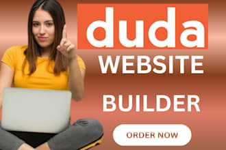design, redesign, and develop a professional duda website