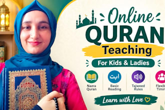 teach quran with tajweed  nazra diniyat for shia kids